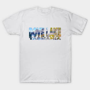 DOVE LAKE - Cradle Mountain TAS Boathouse T-Shirt